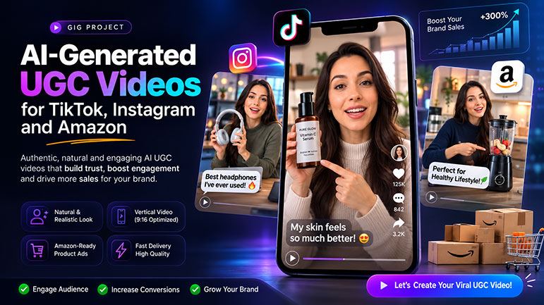 AI UGC Video portfolio preview